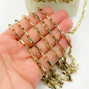 Gold Plated Sterling Silver Box Chain